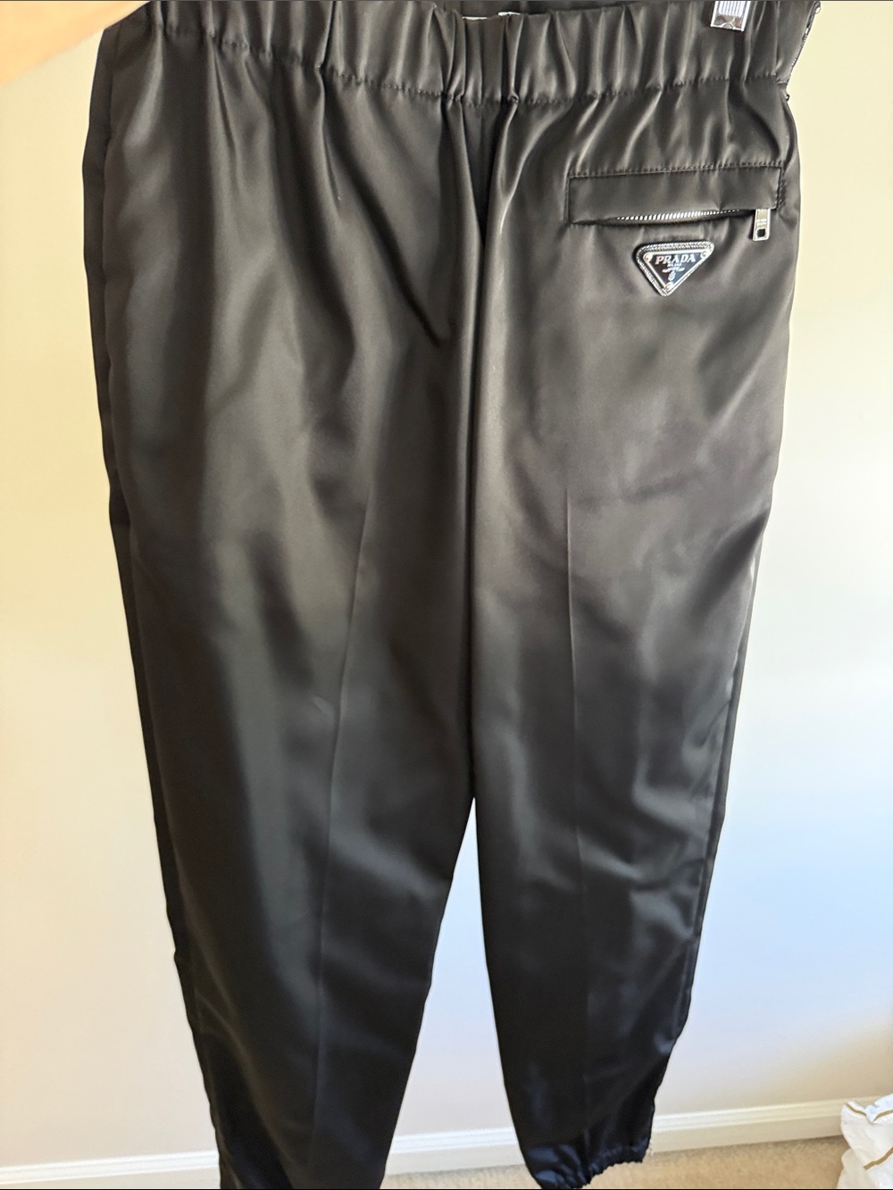 Authentic black Prada  Re/Nylon Track Pants